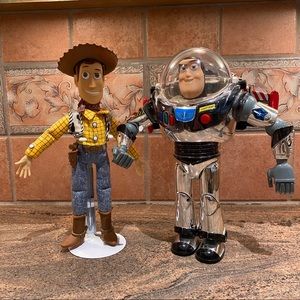 Collectors Toy Story Woody & Buzz Lightyear Animated Toys